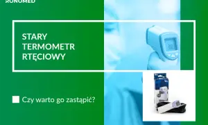Nowoczesne termometry bezrtęciowe, takie jak ten na zdjęciu, mierzą temperaturę bez szkodliwych substancji. Czy warto go zastąpić?