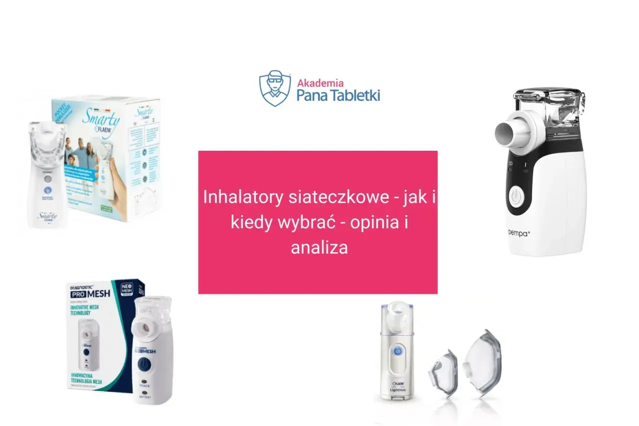 Inhalatory siateczkowe - jaki wybrać? Porównanie modeli Smarty, Pro Mesh i innych.