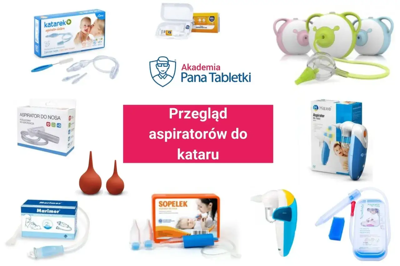 Różne aspiratory do nosa, w tym katarek do odkurzacza od jakiego wieku można stosować, pomagają maluchom oddychać swobodnie.